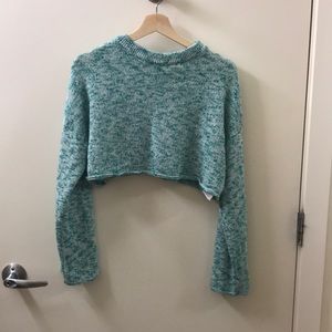 Crop top sweater